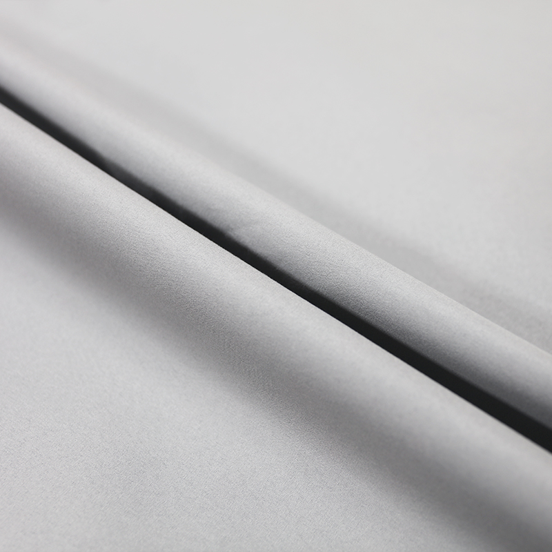 Full blackout polyester pongee composite curtain fabric