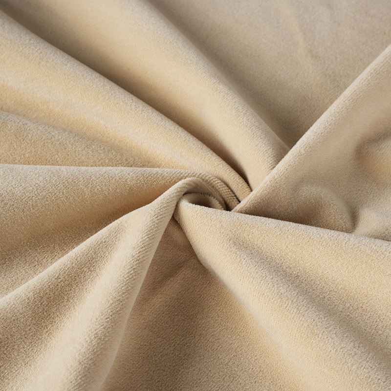 Super soft mink curtain fabric