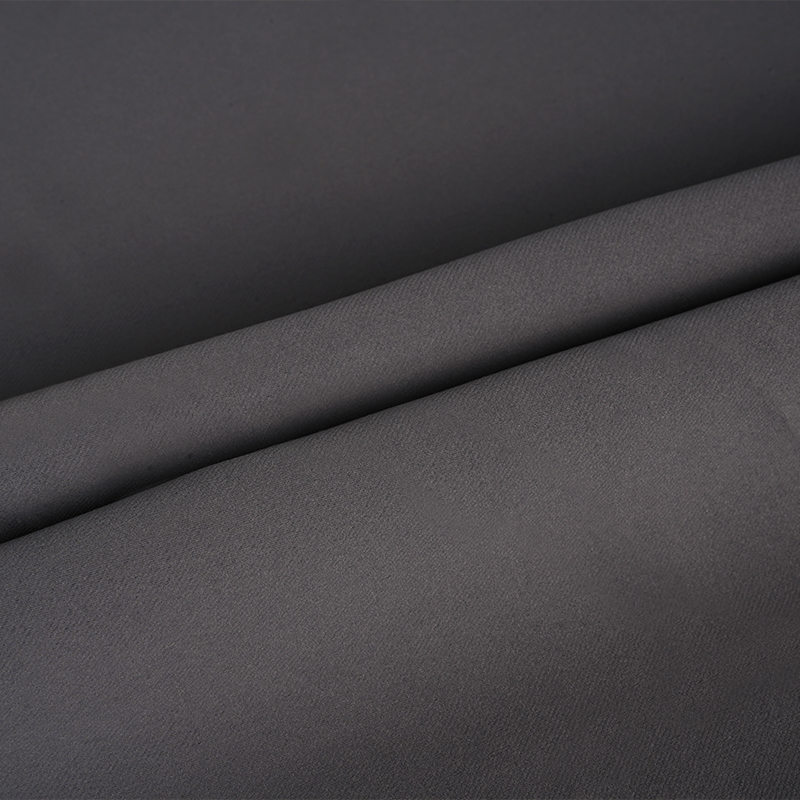 Twill matte blackout curtain fabric