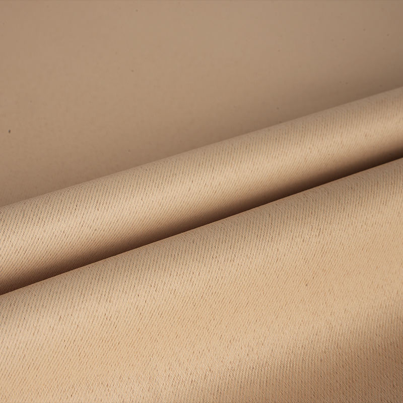 Twill matte blackout curtain fabric