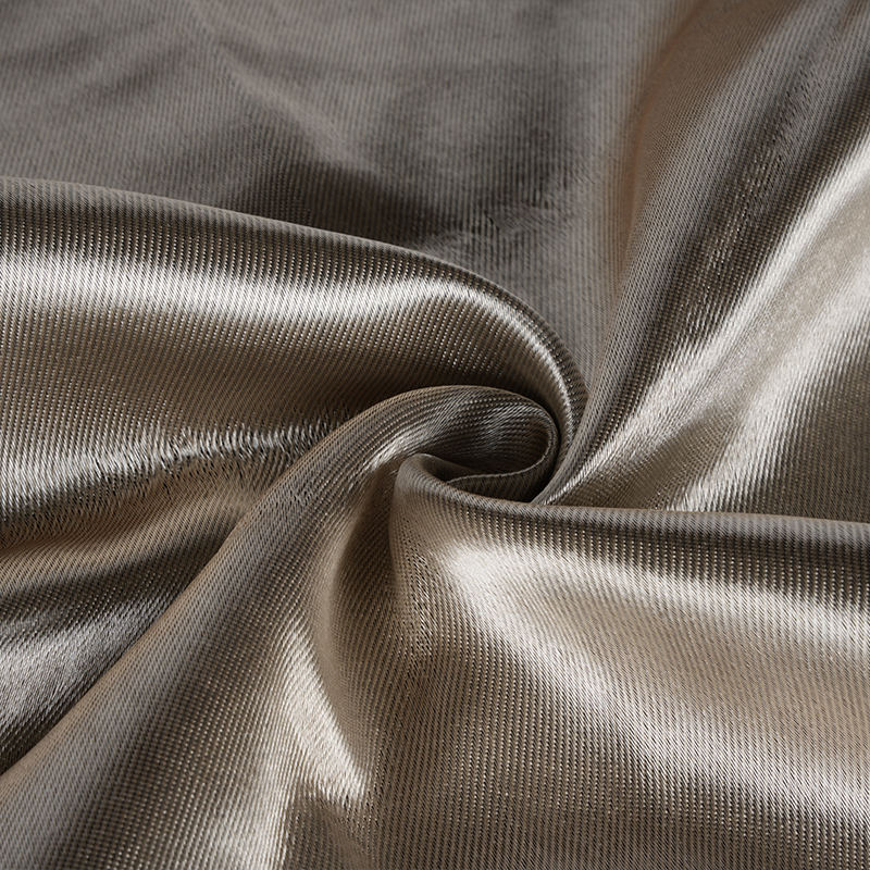 Single-sided blackout curtain fabric